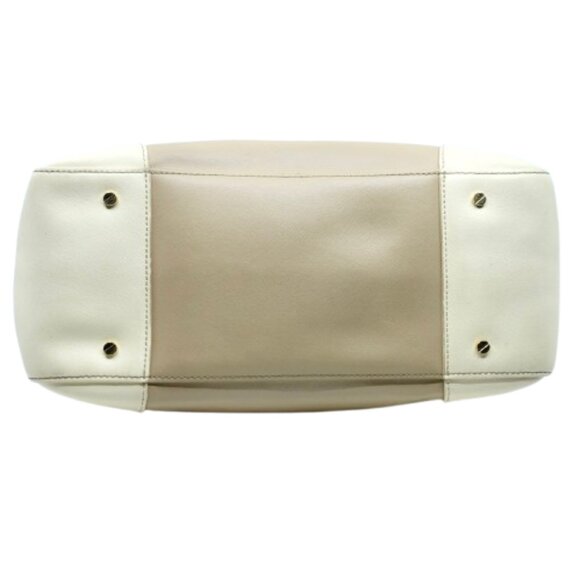 TORY BURCH~Bobinson Double-Zip~SAFFIANO LEATHER SATCHEL 3 COMPARTMENT TOTE BAG - Picture 8 of 8